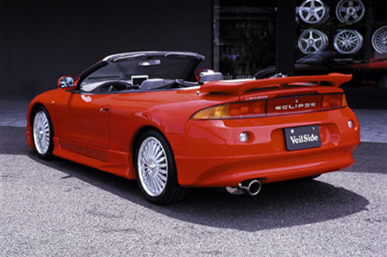 VeilSide 1997-1999 Mitsubishi Eclipse D38A Gen. II EC-1 Model Rear Bumper Spoiler (FRP) Can be use for 1995-1996 with Installing newer Reverse Lights