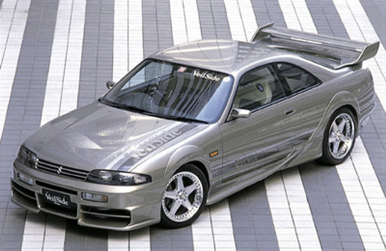 VeilSide 1993-1998 Nissan Skyline GTS JDM ECR33 E-I Model Side Skirts (FRP)