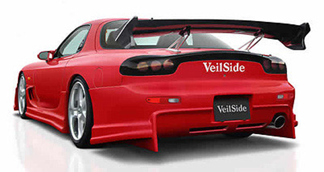 VeilSide 1993-2002 Mazda RX7 FD3S VS D1-GT Model CARBON GT WING with Aluminum Legs (CARBON)