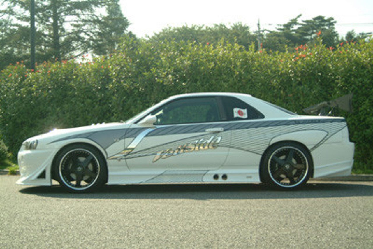 VeilSide 1999-2002 Nissan Skyline GT-S JDM ER34 VS D1-GT Model Complete Kit (FRP)