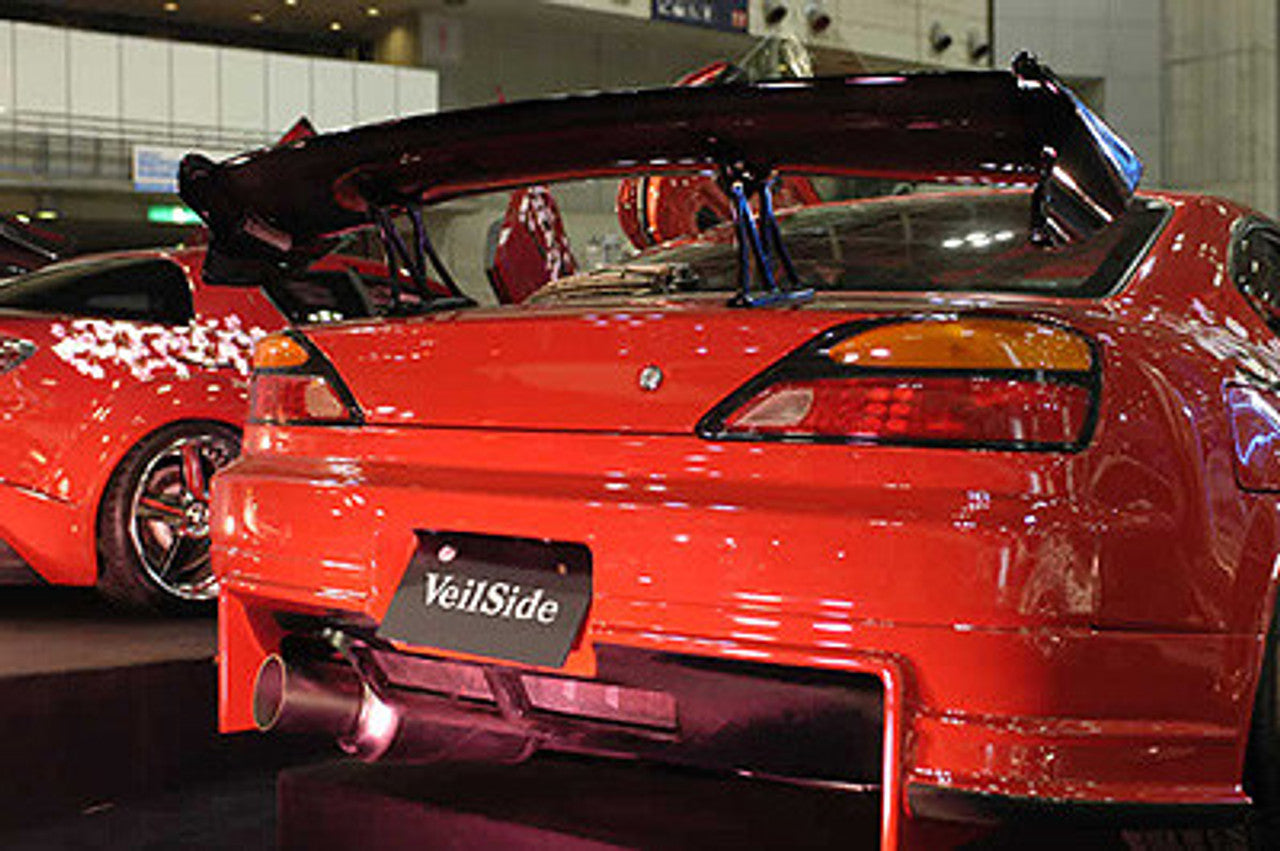 VeilSide 1999-2005 Nissan Silvia S15 JDM VS-D1 Works Model Wide Body Complete kit (FRP) Kit Includes: Front Bumper, Front Fenders, Side Skirts, Rear Fenders, Rear Bumper - 8 pieces