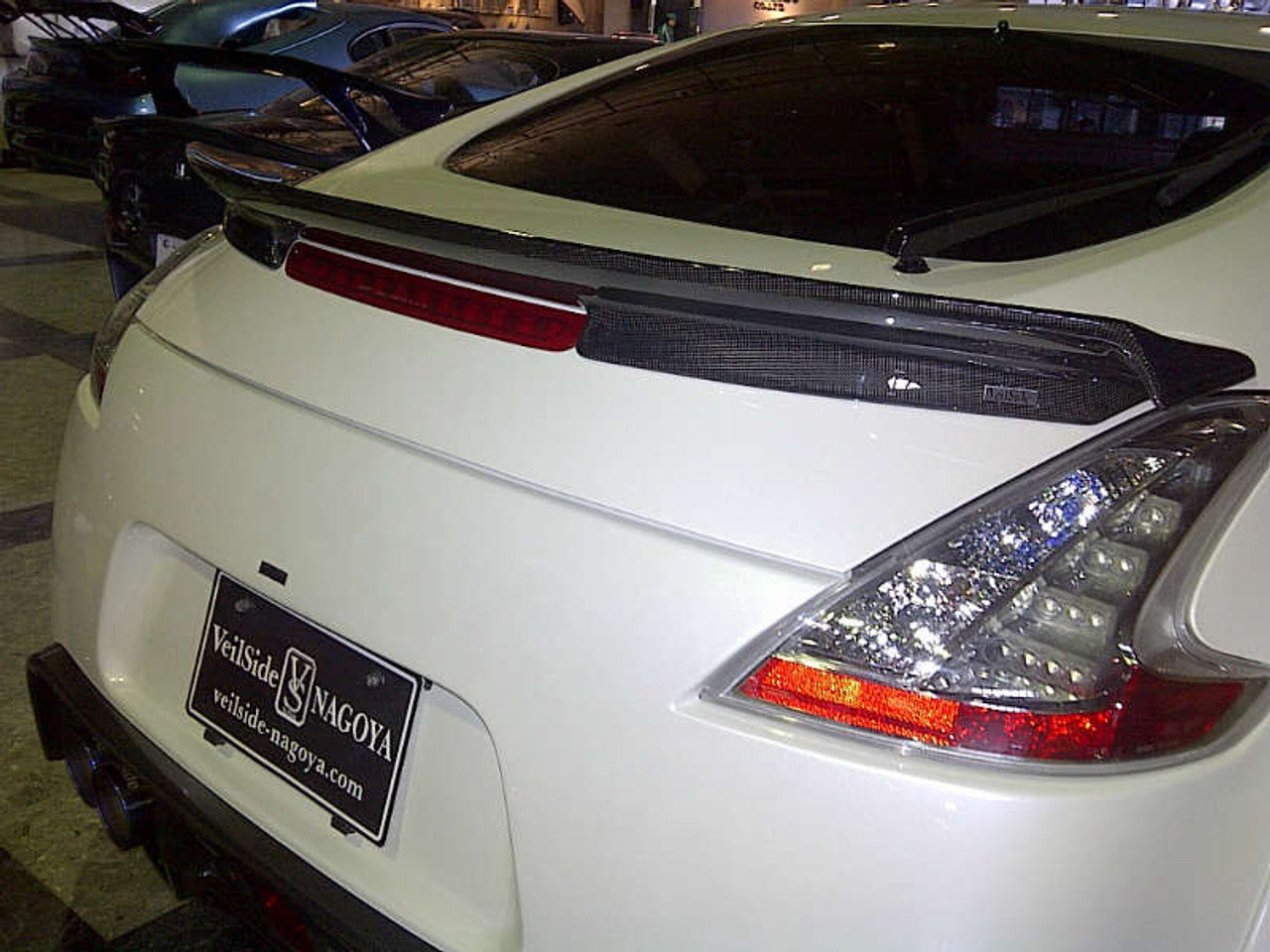 VeilSide 2009-2023 Nissan 370Z Ver. I Model CARBON Rear Spoiler (CFRP) Does not fit Convertible