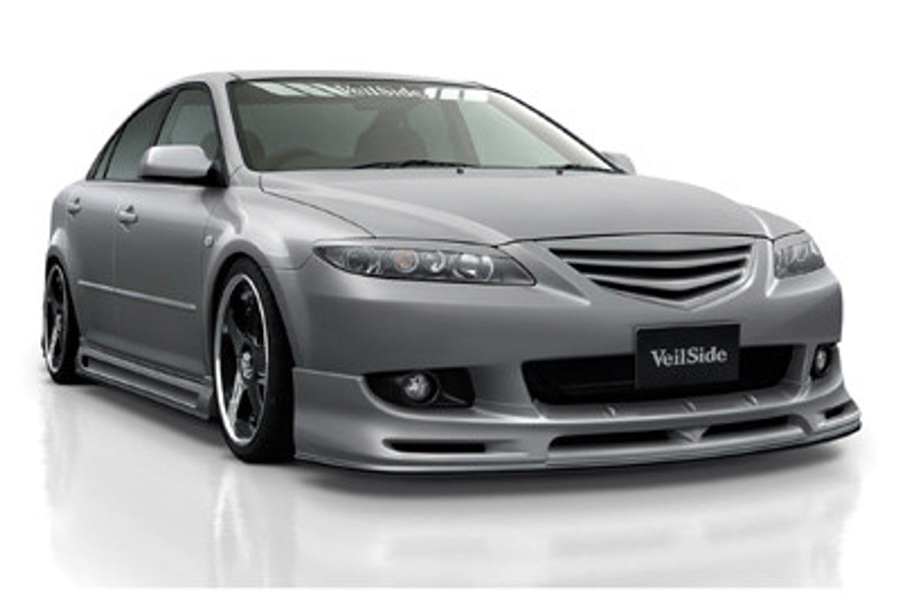 VeilSide 2003-2005 Mazda 6 Altenza GC3S Euro Sport Model JDM FRP with CARBON Accents Complete Lip Kit (FRP & CFRP)