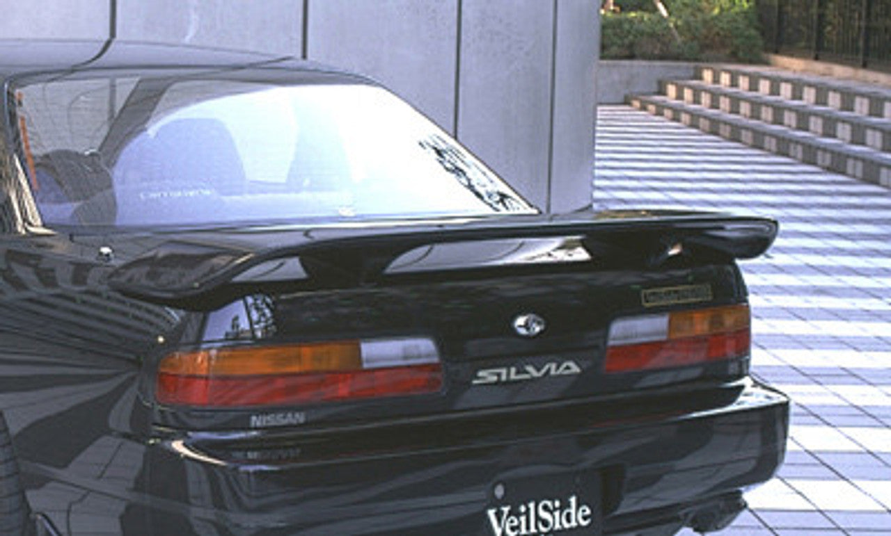 VeilSide 1989-1994 Nissan S13 JDM Silvia Coupe Convertible E-I Model Rear Wing (FRP)