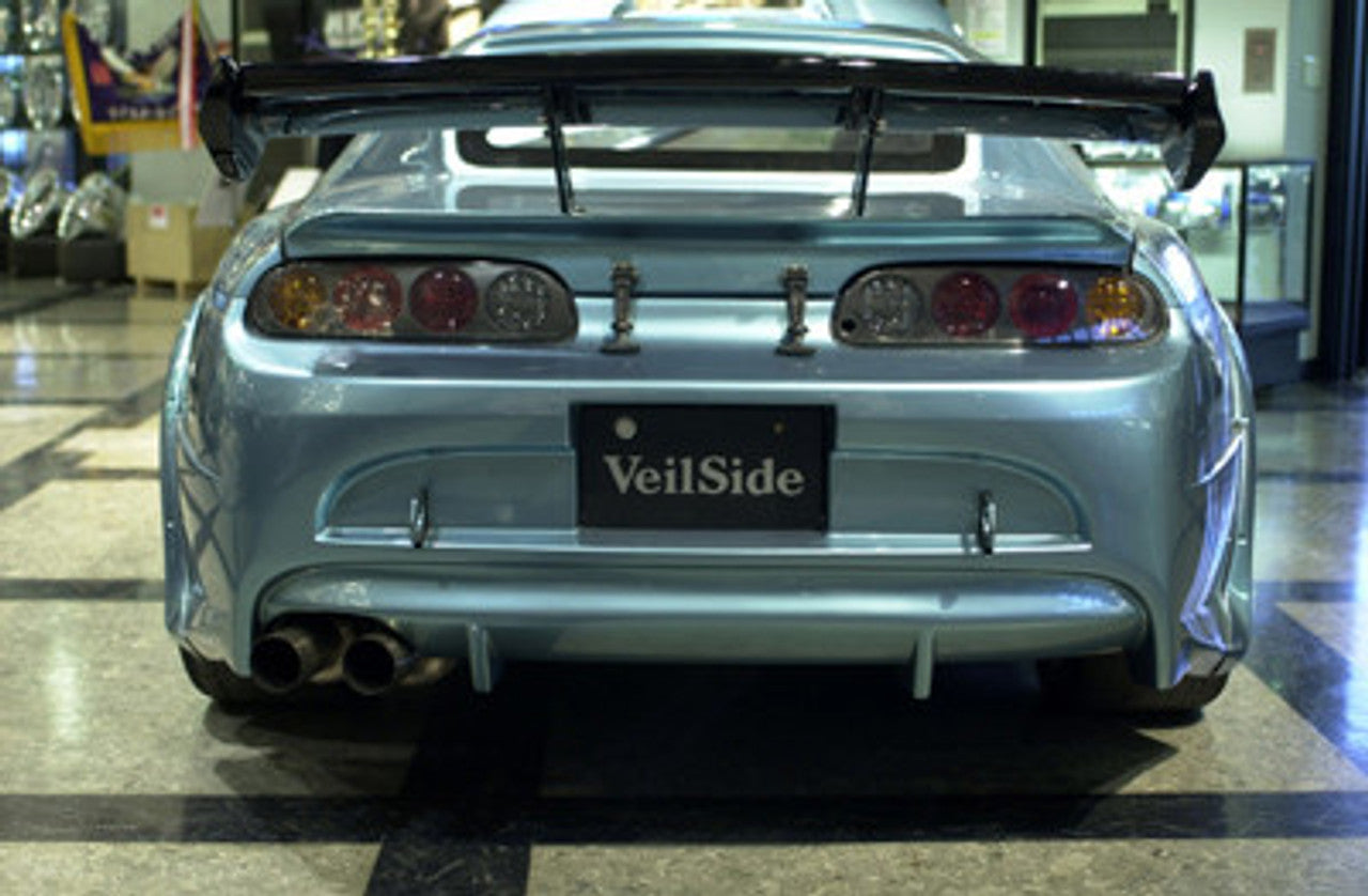 VeilSide 1993-1998 Toyota Supra JZA80 C-II Model Rear Bumper Spoiler (FRP)