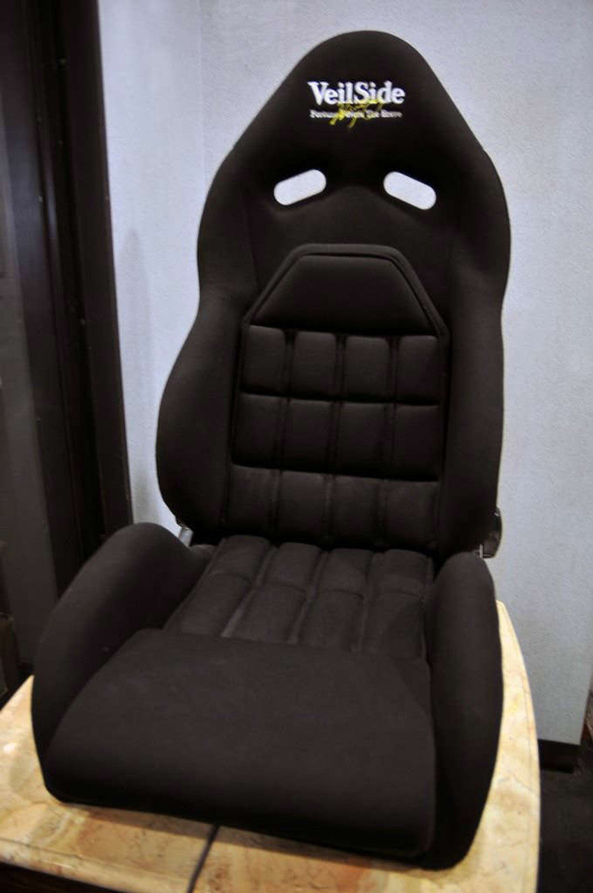 VeilSide VS D-1R Narrow Reclining Carbon Seat ALL Black