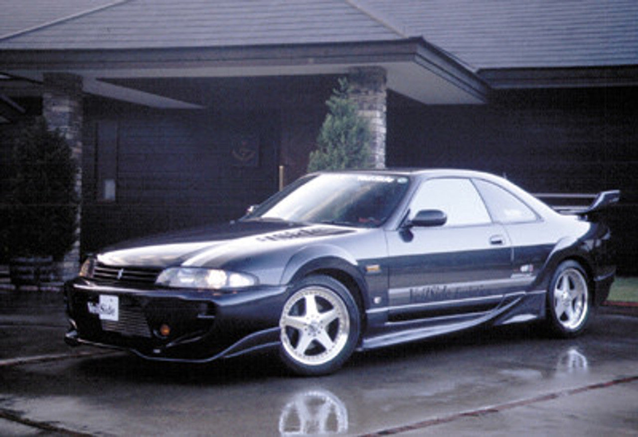 VeilSide 1996.1-1998.5 Nissan Skyline GTS JDM ECR33 C-I Model Front Bumper Spoiler (FRP)