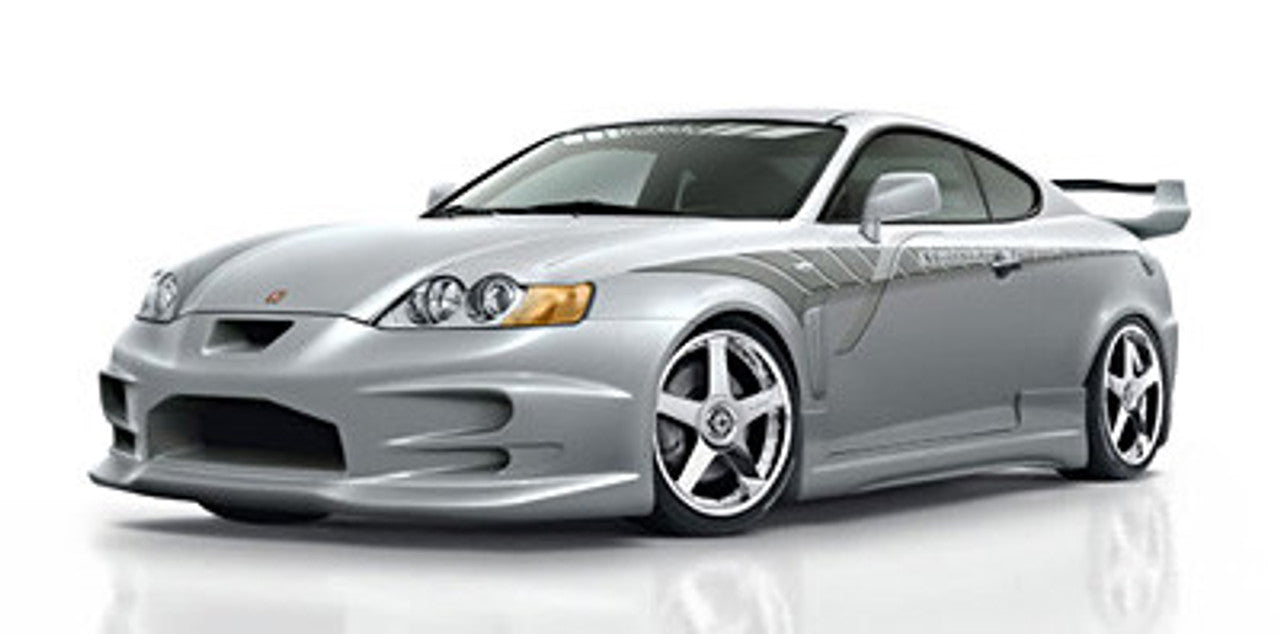 VeilSide 2003-2006 Hyundai Tiburon Tuscani Coupe Formula Model Side Skirts (FRP)