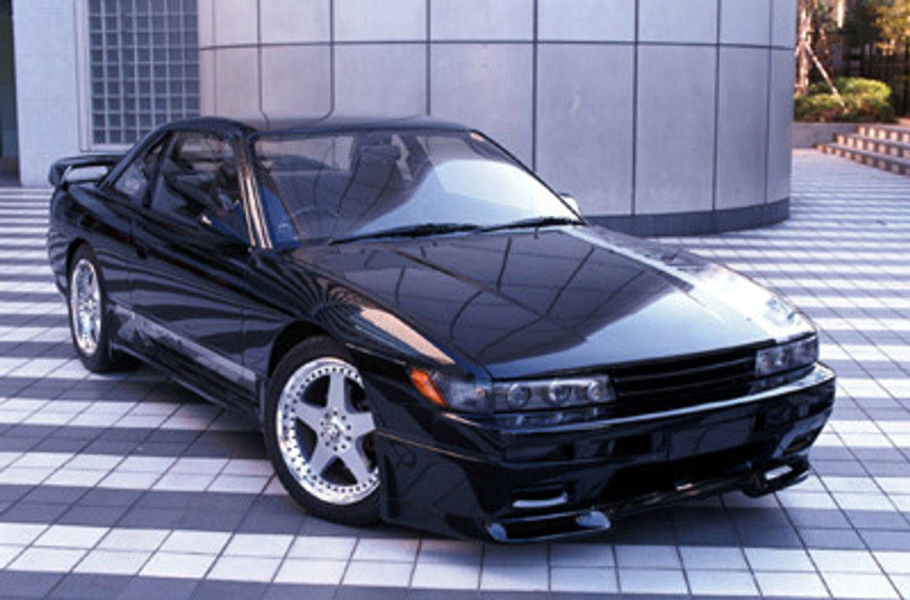 VeilSide 1989-1994 Nissan S13 JDM Silvia SIL80 Coupe Convertible E-I Model Side Skirts (FRP)
