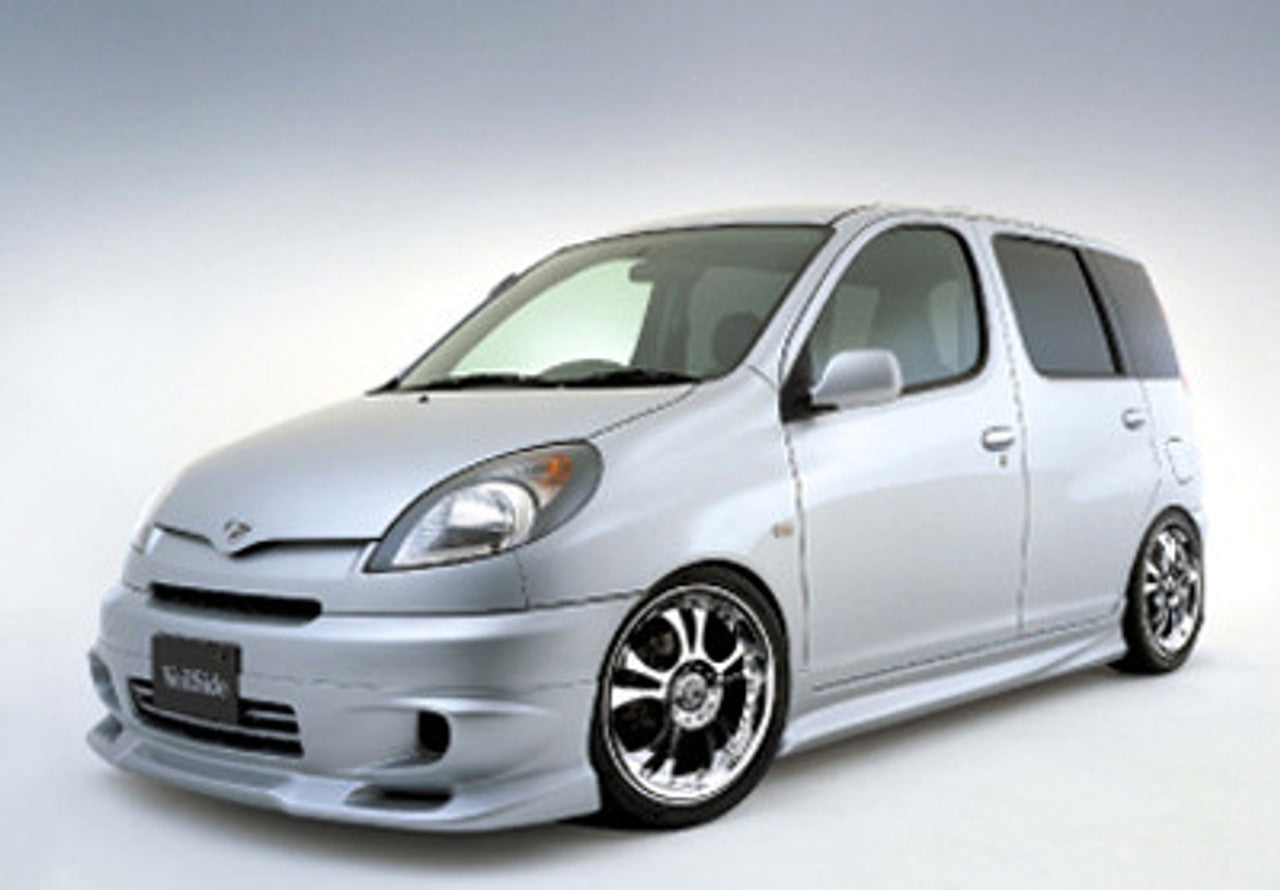 VeilSide 2000-2002 Toyota Yaris Fun Cargo JDM NCP20/21 C-Class Side Skirts (FRP)