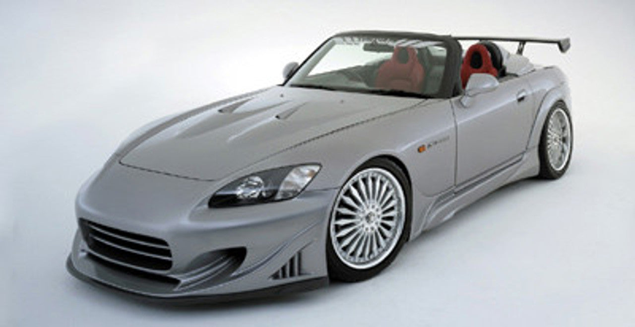 VeilSide 2000-2009 Honda S2000 AP1/ AP2 Millenium Model Full Kit With Carbon Front Lip (Carbon & FRP)