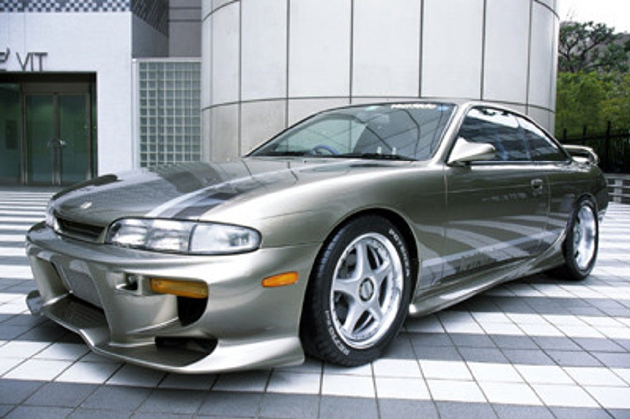 VeilSide 1995-1996 Nissan 240SX S14 Silvia Zenki C-I Model Front Bumper Spoiler (FRP)