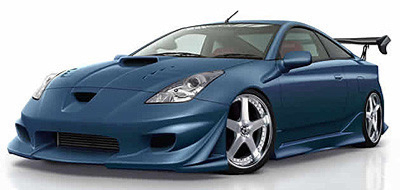 VeilSide 2000-2005 Toyota Celica ZZT231 VS FF-GT Model Front Bumper Spoiler (FRP)