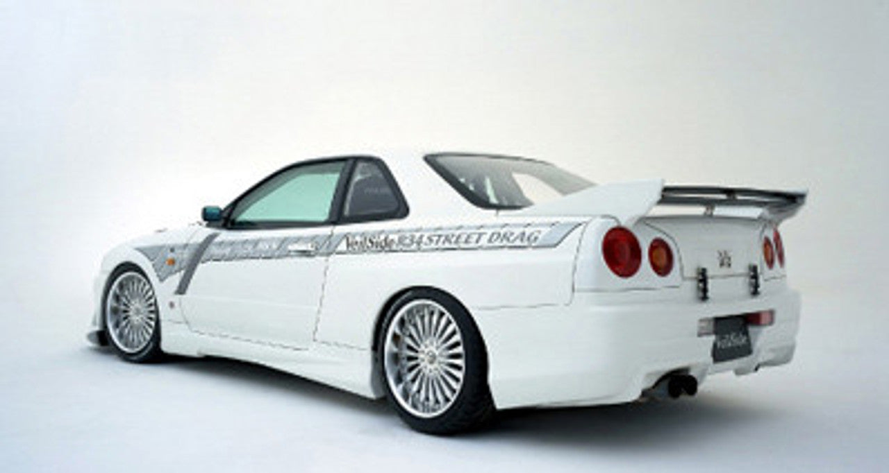 VeilSide 1999-2002 Nissan GTR BNR34 Skyline Street Drag Model Complete Kit (FRP)