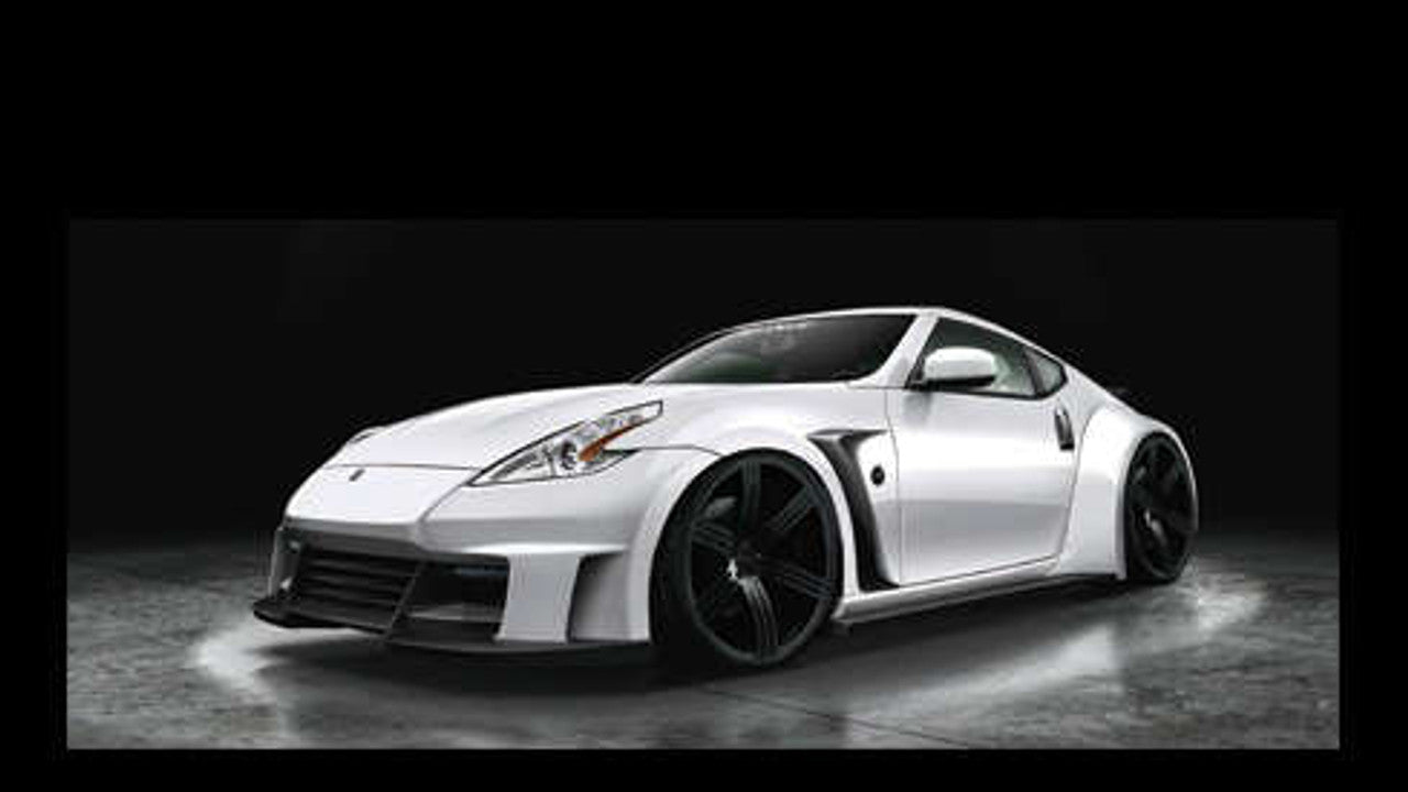 VeilSide 2009-2023 Nissan 370Z Ver. I Model Complete Wide Body (Japanese FRP) (Side Skirts Does Not Fit Nismo Model) 6 Pieces Kit
