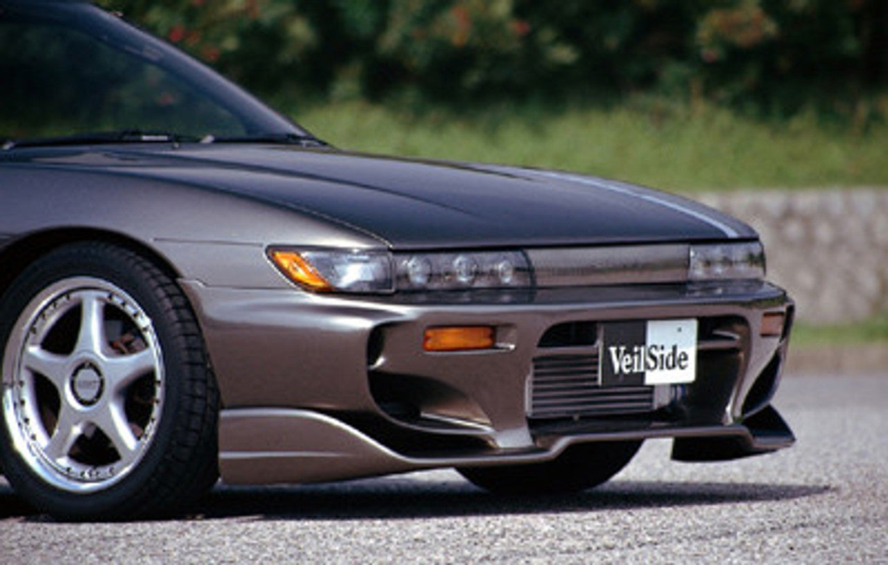 VeilSide 1989-1994 Nissan S13 JDM Silvia C-I Model Front Bumper Spoiler (FRP)