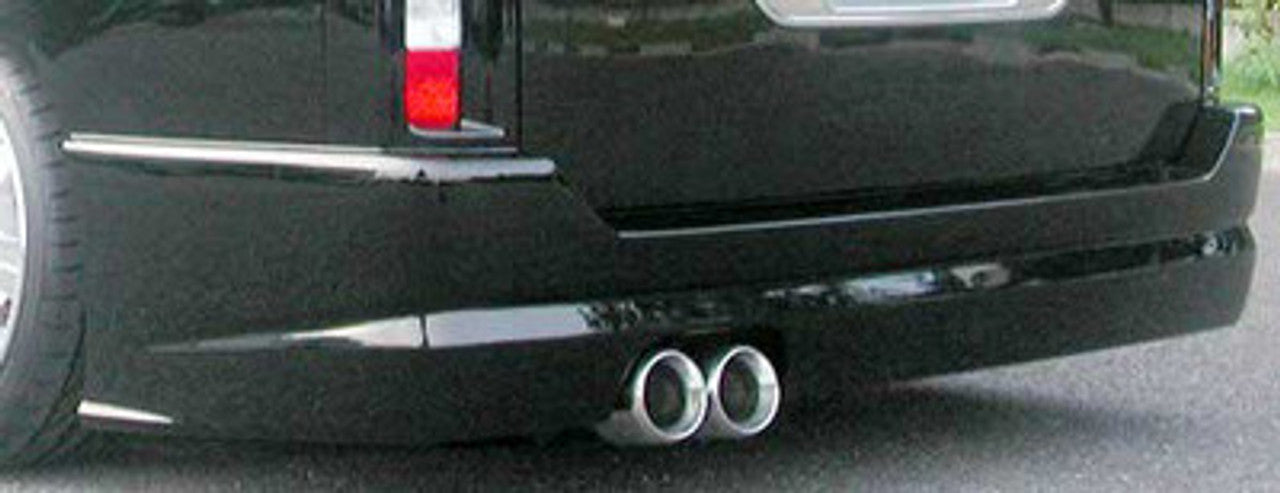 VeilSide 2002-2010 Nissan ElGrand JDM E51 Goltier Rear Bumper Spoiler (FRP)