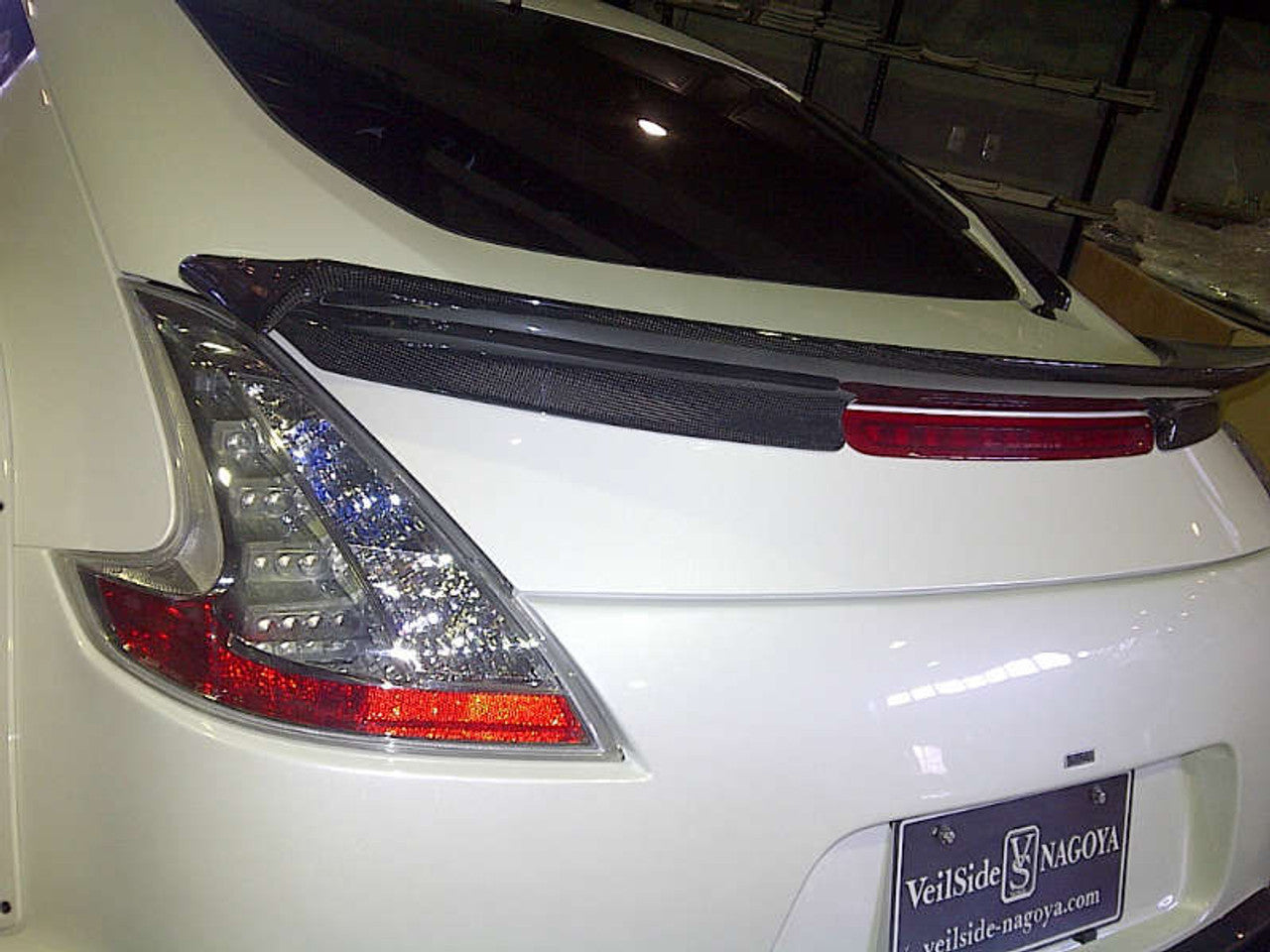 VeilSide 2009-2023 Nissan 370Z Ver. I Model CARBON Rear Spoiler (CFRP) Does not fit Convertible