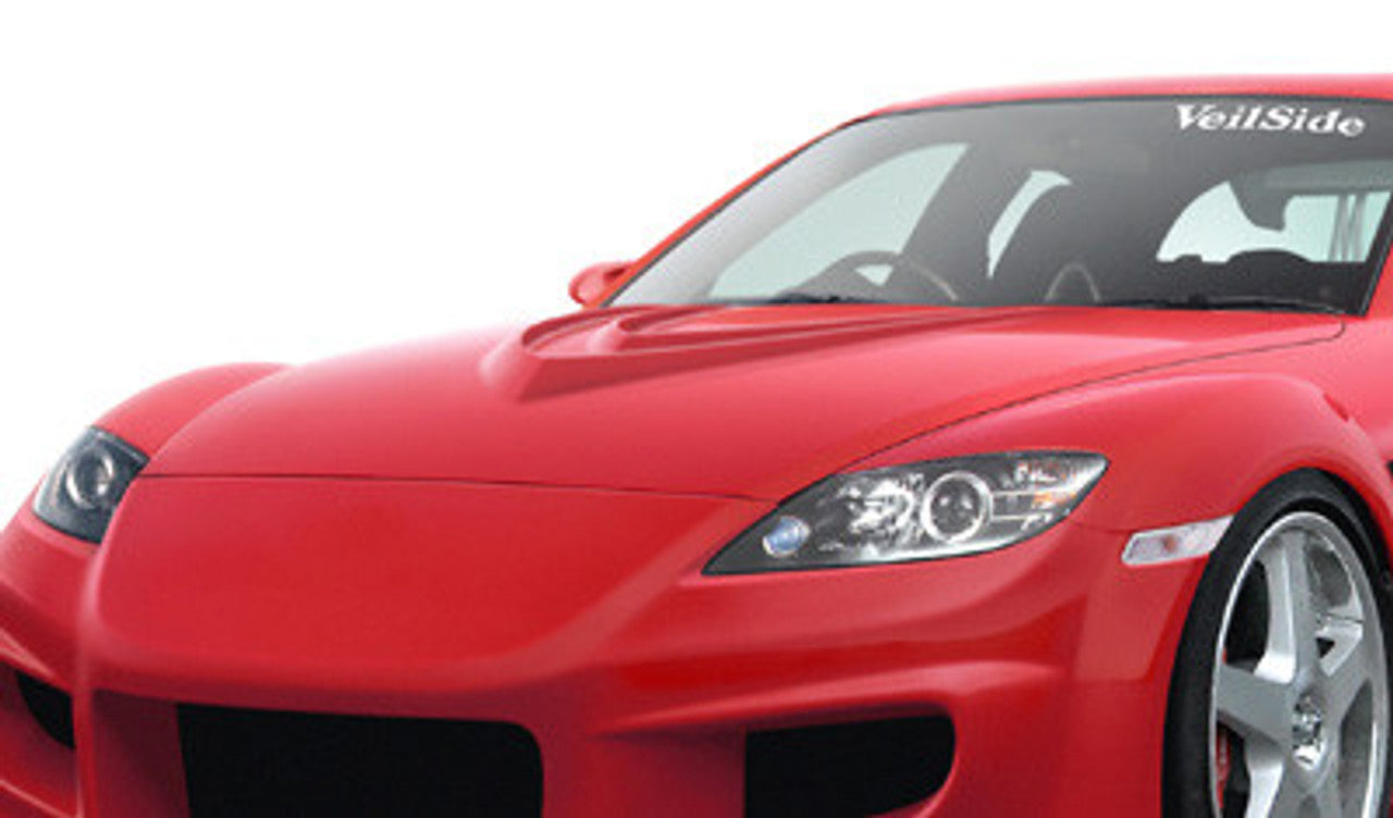 VeilSide 2003-2008 Mazda RX8 SE3P VS D1-GT Model CARBON Hood (CFRP)