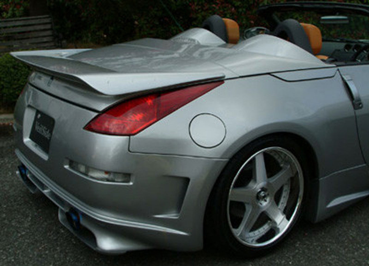 VeilSide 2003-2008 Nissan 350Z Fairlady Z Z33 Ver. II Model Rear Bumper Spoiler (FRP)