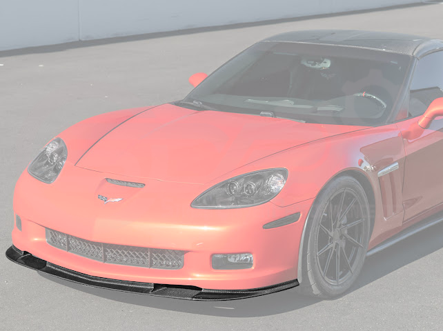 2005-2013 C6 Chevrolet Corvette ZR1 | ZR1 Package Carbon Fiber Front Splitter/Lip Ground Effects