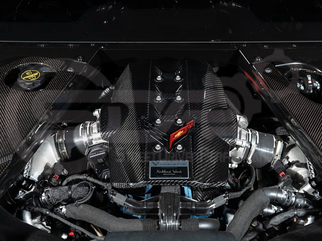 2025-Up Chevy Corvette C8 ZR1 | Dry Carbon Fiber Rear Engine Cover One-Piece