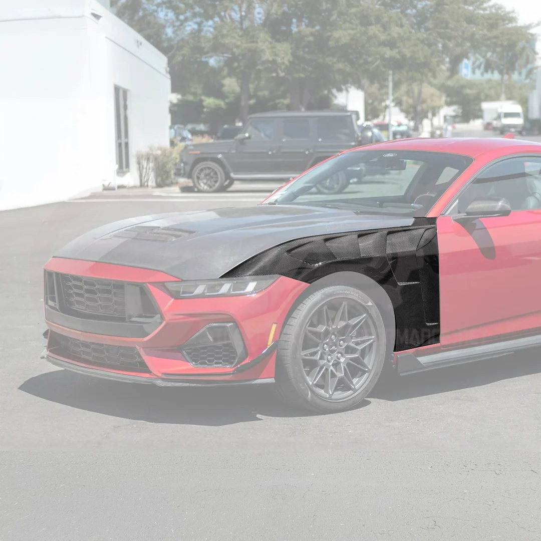 2024-UP FORD MUSTANG S650 | GTD STYLE FRONT SIDE VENTED FENDERS