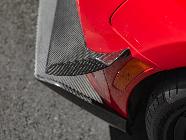 2017-UP CAMARO ZL1 1LE FRONT AIR DUCT BEZELS & CANARDS DIVE PLANES