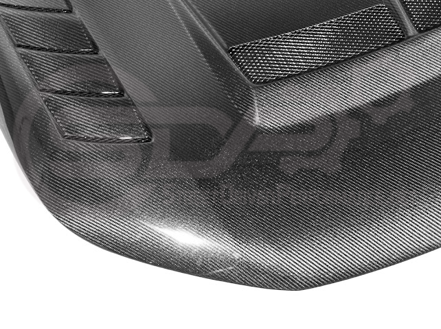 2023-UP HONDA CIVIC FL5 TYPE-R | JDM VARIS STYLE CARBON FIBER FRONT VENTED HOOD