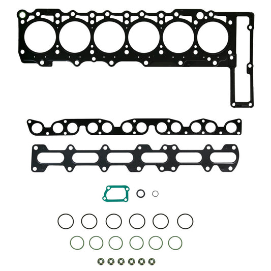 Fel-Pro Mercedes-Benz E300 HS 26700 PT-1 PermaTorque engine cylinder head gasket set, showing multiple gaskets for engine repair.