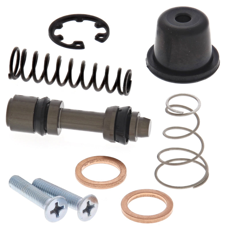 All Balls Racing front brake master cylinder rebuild kit for Gas-Gas MC125 motorcycles, includes components for maintenance.