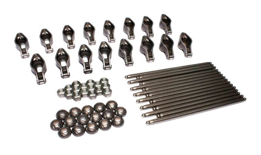 COMP Cams rocker arm and pushrod kit CB 1.7, high-performance engine components for improved valve operation.