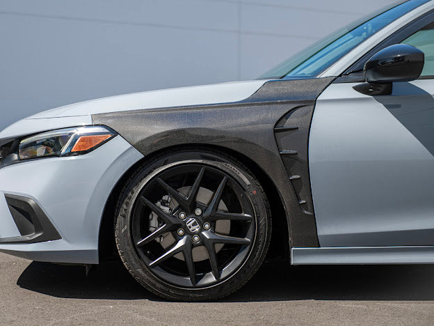 2022-UP HONDA CIVIC | JDM TYPE-R STYLE CARBON FIBER SIDE FENDERS