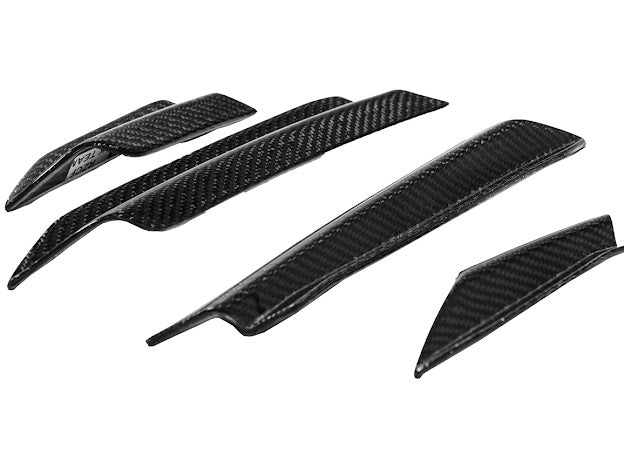 2023+ HONDA CIVIC TYPE-R | SDP PERFORMANCE PACKAGE CARBON FIBER FRONT SIDE CANARDS (PAIR)