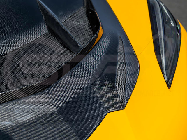 *IMPERFECTION / DISCOUNTED* 2020+ Corvette C8 | ZR1 Style Replica CARBON FIBER Front Hood