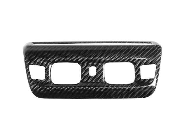 2020+ CHEVROLET CORVETTE C8 CARBON FIBER ROOF READING LIGHT CONTROL PANEL TRIM COVER