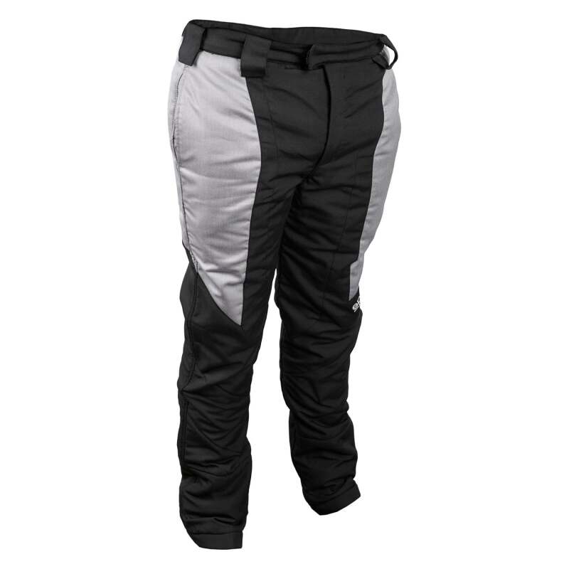 Sparco racing suit pants stint 48 in black and gray, designed for motorsport performance and comfort.