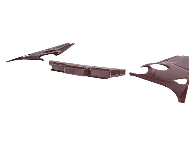 2020+ CHEVROLET CORVETTE C8 COUPE | GM FACTORY STYLE ENGINE BAY PANEL COVER (1-PIECE VERSION)