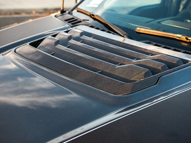2017-2020 FORD F-150 RAPTOR | STREET SERIES PACKAGE CARBON FIBER HOOD VENT REPLACEMENT