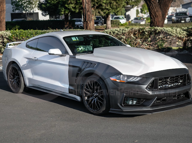 2018-2023 FORD MUSTANG GT500 KR STYLE FRONT SIDE VENTED FENDERS PAIR