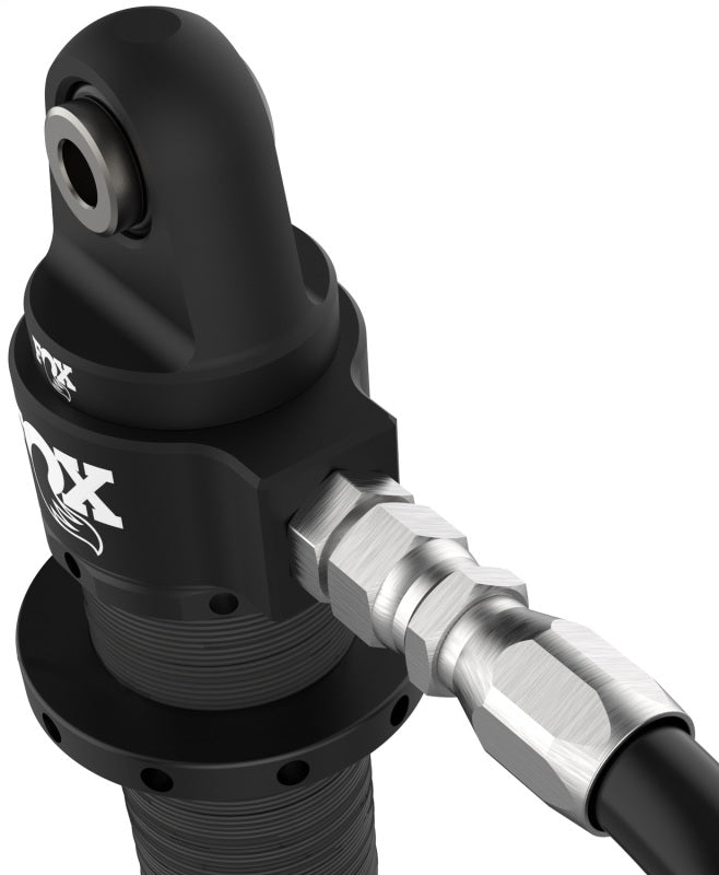 FOX Factory Race 2.5 x 12 coilover shock with internal bypass, remote remote shock with Dsc adjuster for off-road vehicles.