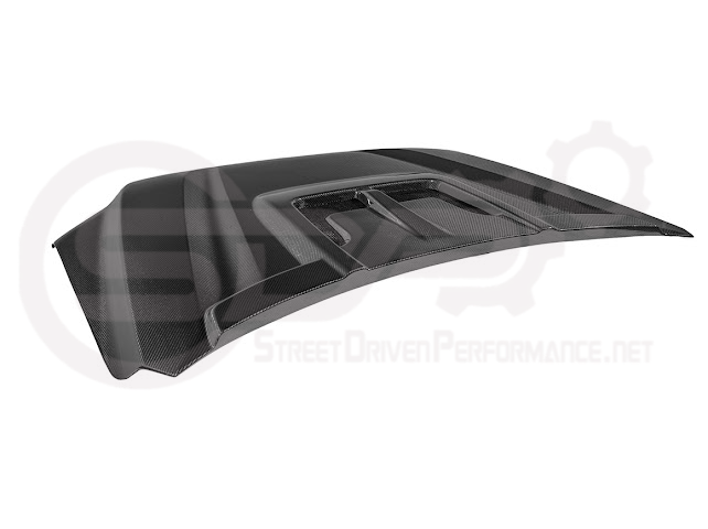 2022-UP TOYOTA TUNDRA | SDP CARBON FIBER FRONT VENTED HOOD WITH SIDE VENTS