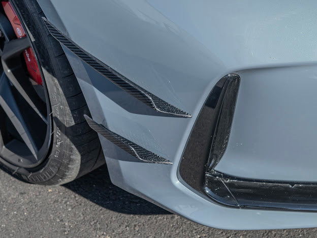 2023+ HONDA CIVIC TYPE-R | SDP PERFORMANCE PACKAGE CARBON FIBER FRONT SIDE CANARDS (PAIR)