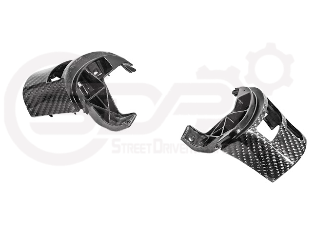 2005-2013 CHEVROLET CORVETTE C6 | SDP PERFORMANCE CARBON FIBER STEERING WHEEL BUTTON COVER REPLACEMENT PAIR