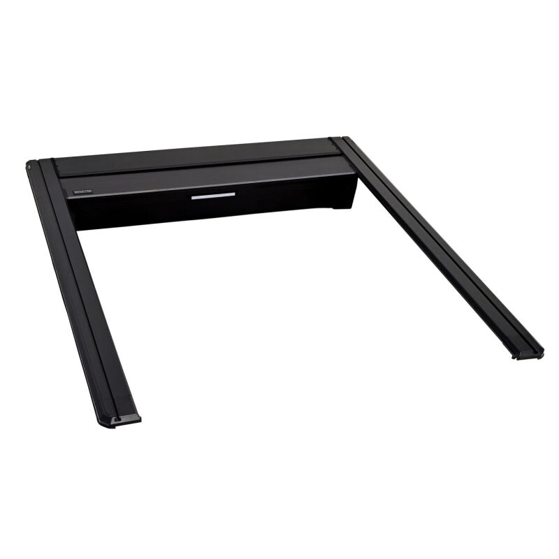 Westin electric retractable tonneau cover on a 6.4ft bed Ram 1500 truck in black, designed for new body style models.