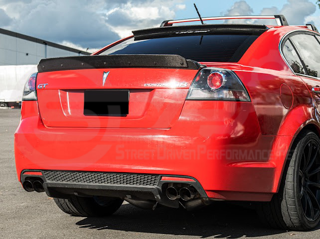 2008-2009 PONTIAC G8 | CARBON FIBER REAR TRUNK LID WICKERBILL SPOILER WING