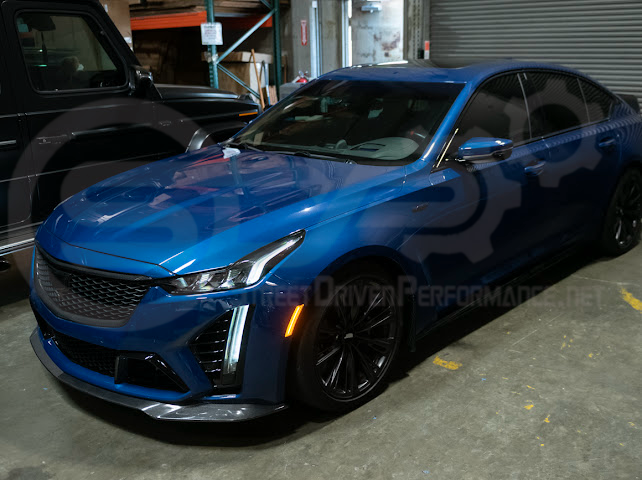 2020-Up Cadillac CT5 | Front Bumper Amber LED Reflector Light Side Marker Pair (Clear, Amber or Smoke Lens)
