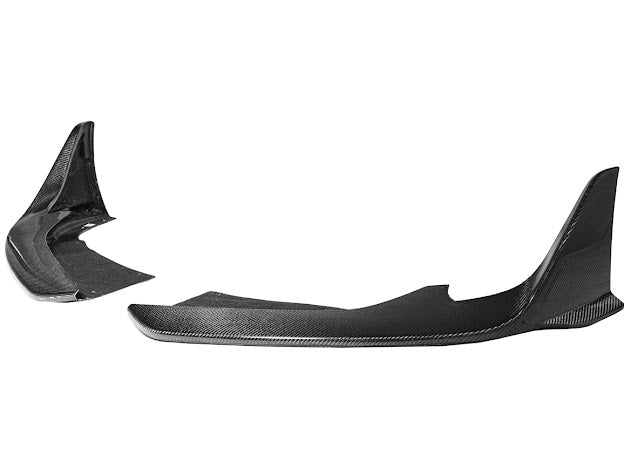 2020-UP TOYOTA SUPRA A91 | CARBON FIBER FRONT SPLITTER LIP GROUND EFFECTS (2 PEICE)