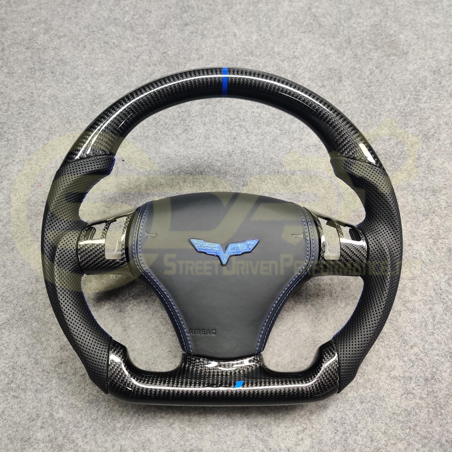 2005 - 2013 C6 Corvette Custom Carbon Fiber Steering Wheel with options