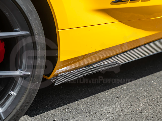 2023-UP CHEVROLET CORVETTE C8 Z06 & E-RAY | SDP PERFORMANCE TRACK STYLE SIDE SKIRTS ROCKER PANEL GROUND EFFECTS